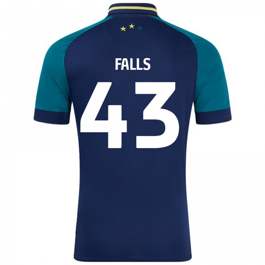 Criança Camisola Conor Falls #43 Verde Da Marinha Verde Alternativa 2024/25 Camisa