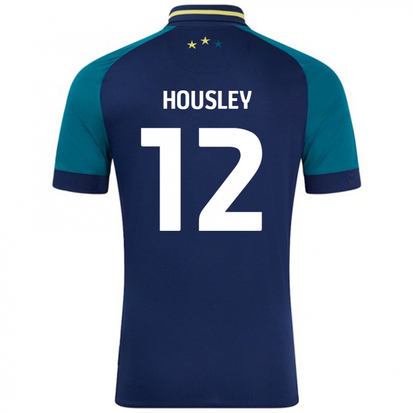 Criança Camisola Autumn Housley #12 Verde Da Marinha Verde Alternativa 2024/25 Camisa