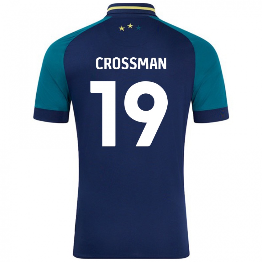 Criança Camisola Paige Crossman #19 Verde Da Marinha Verde Alternativa 2024/25 Camisa