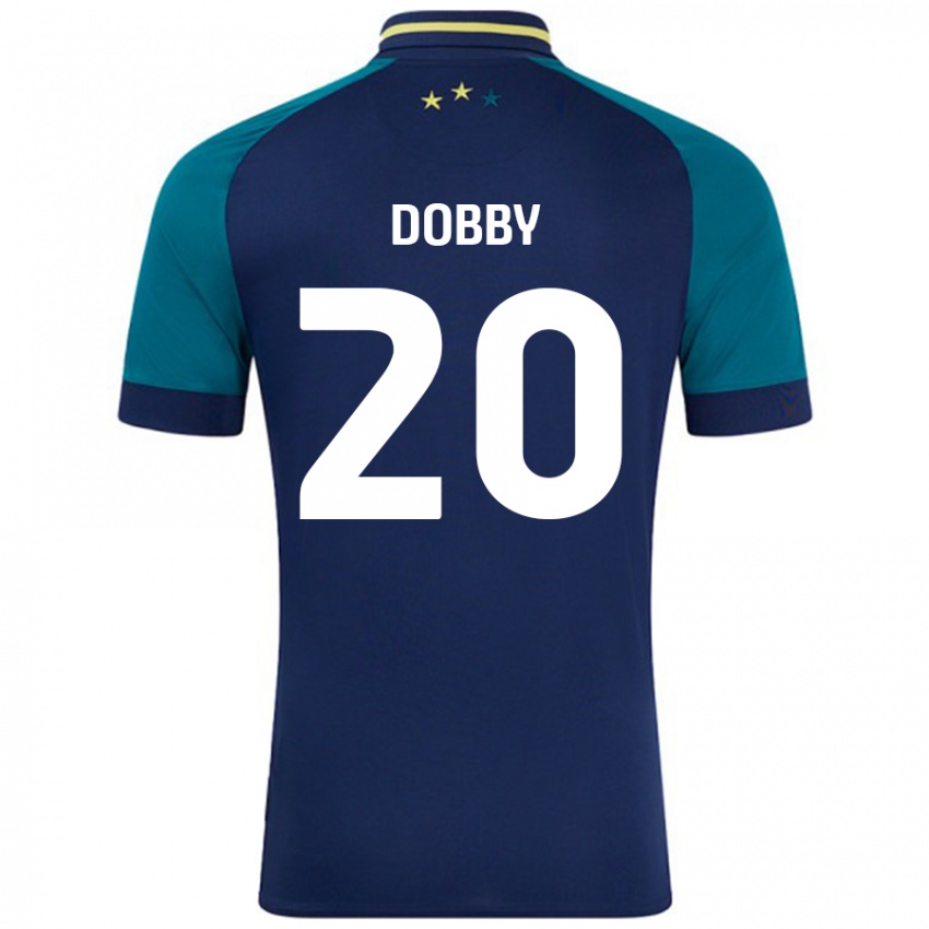 Criança Camisola Sarah Dobby #20 Verde Da Marinha Verde Alternativa 2024/25 Camisa