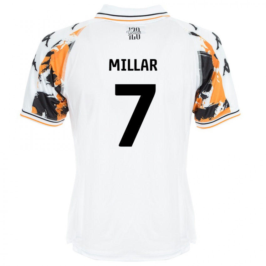 Criança Camisola Liam Millar #7 Branco Alternativa 2024/25 Camisa