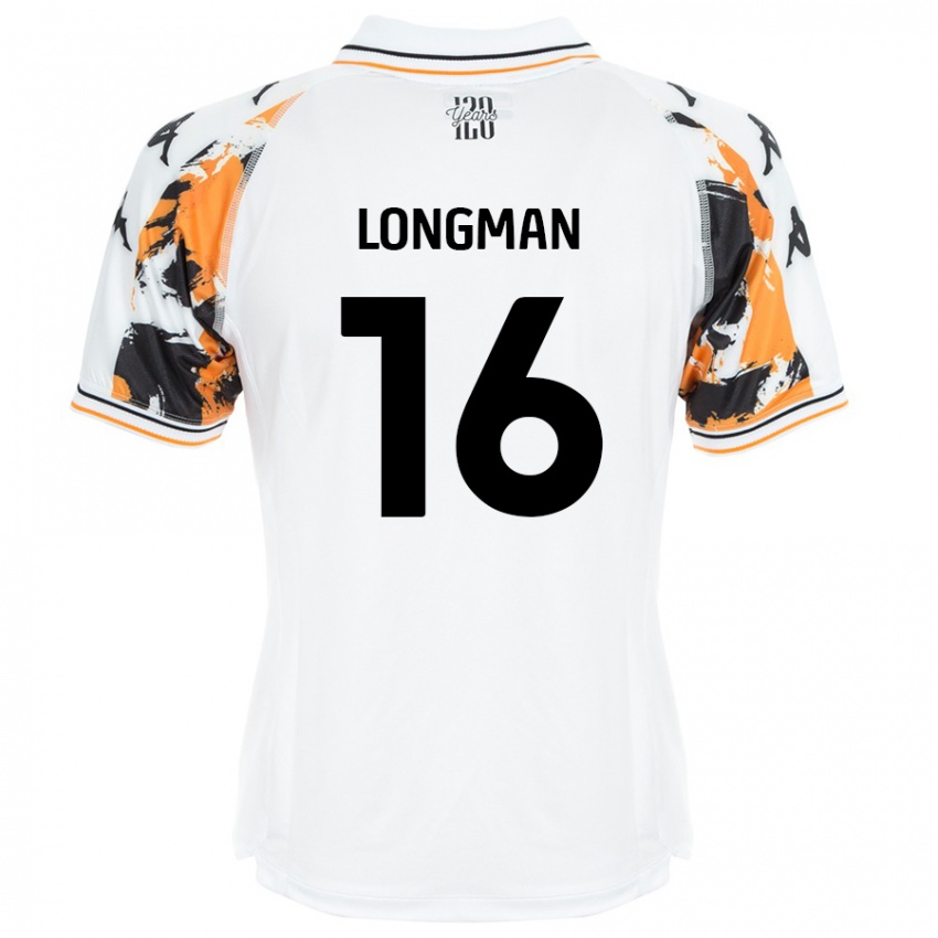 Criança Camisola Ryan Longman #16 Branco Alternativa 2024/25 Camisa