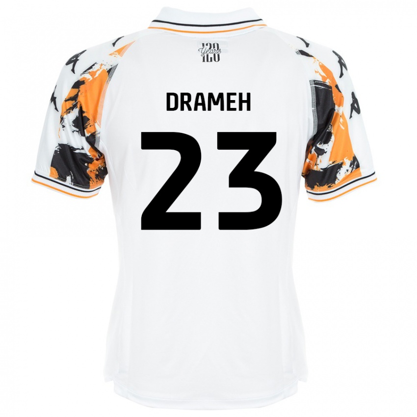 Criança Camisola Cody Drameh #23 Branco Alternativa 2024/25 Camisa