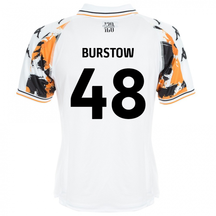 Criança Camisola Mason Burstow #48 Branco Alternativa 2024/25 Camisa