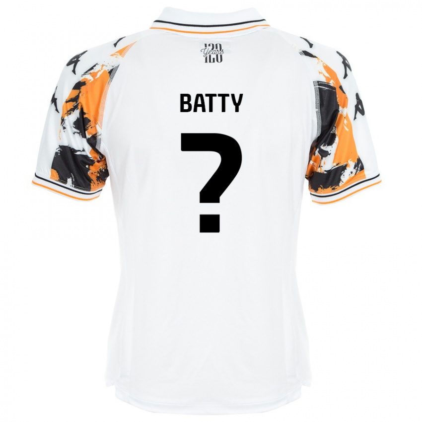 Criança Camisola Joe Batty #0 Branco Alternativa 2024/25 Camisa