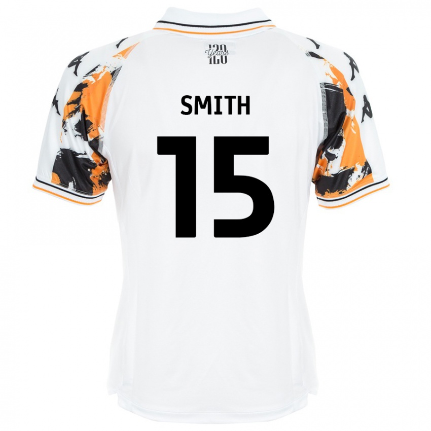 Criança Camisola Suey Smith #15 Branco Alternativa 2024/25 Camisa