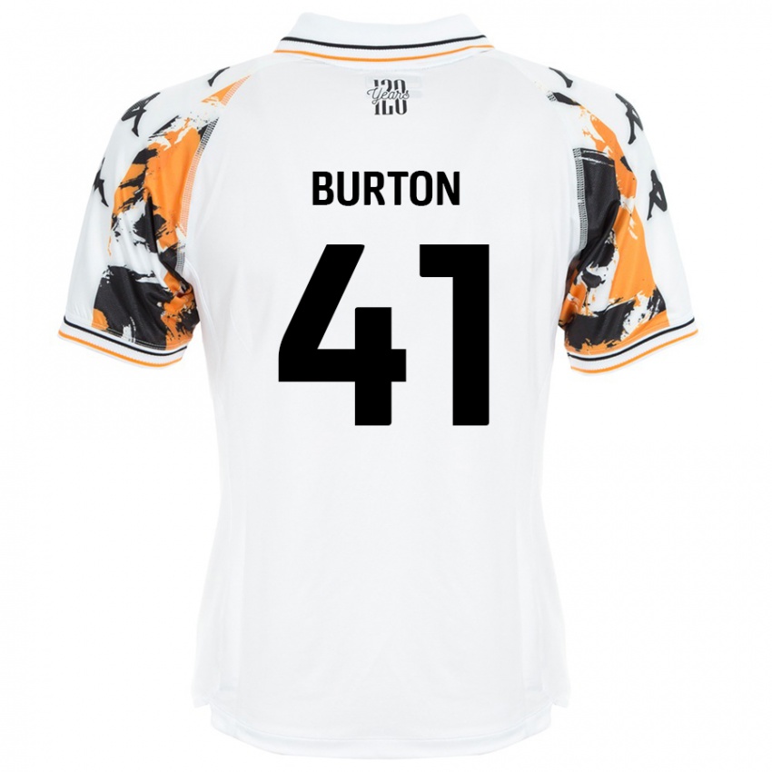 Criança Camisola Jess Burton #41 Branco Alternativa 2024/25 Camisa