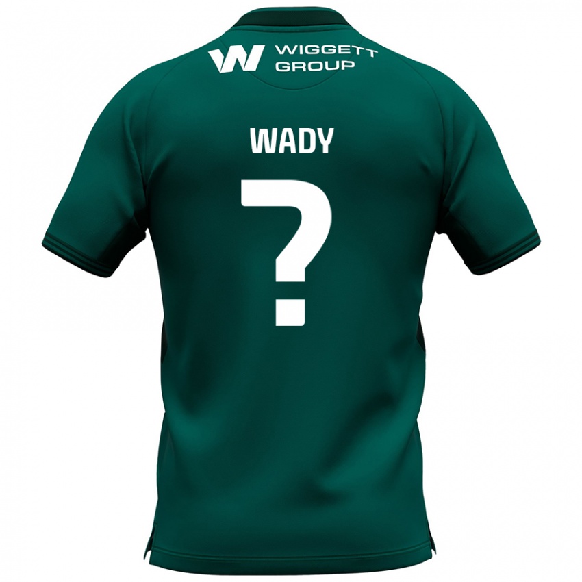 Criança Camisola Ethan Wady #0 Verde Alternativa 2024/25 Camisa