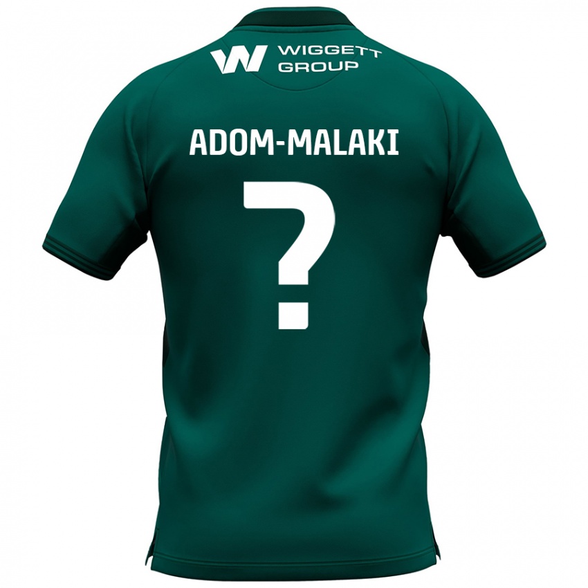 Criança Camisola Nino Adom-Malaki #0 Verde Alternativa 2024/25 Camisa