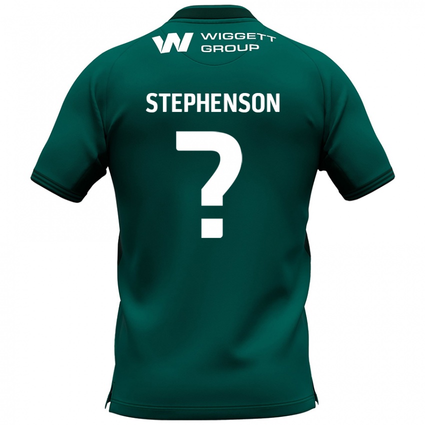 Criança Camisola Joshua Stephenson #0 Verde Alternativa 2024/25 Camisa