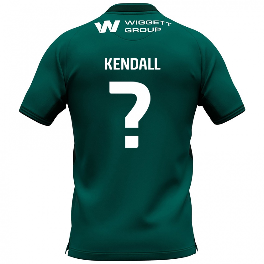 Criança Camisola Sheldon Kendall #0 Verde Alternativa 2024/25 Camisa