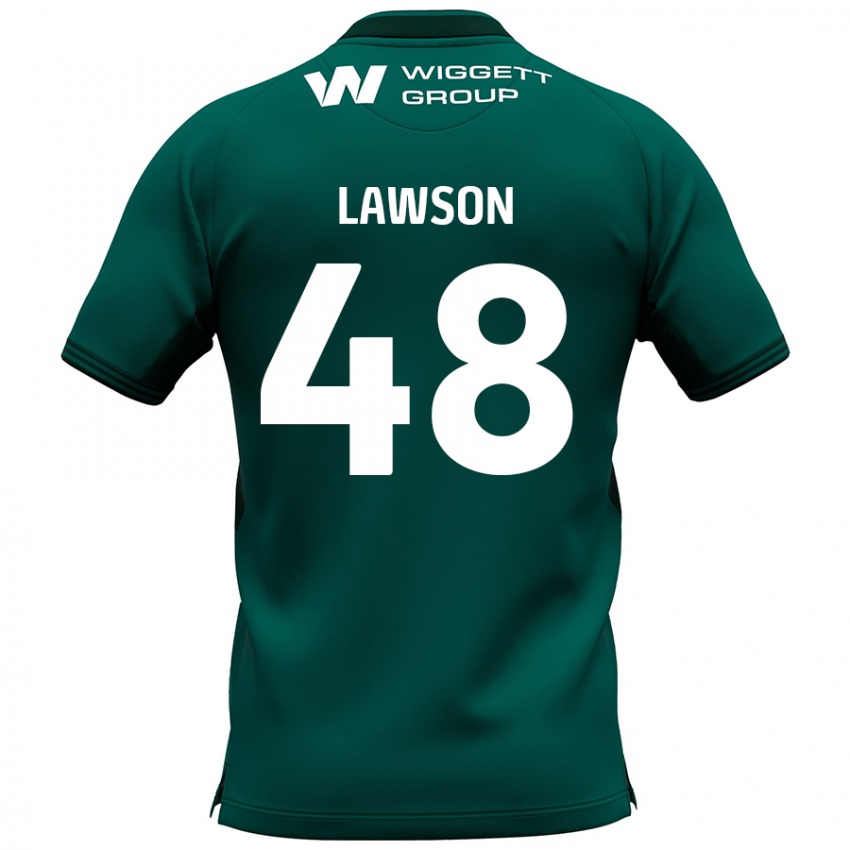 Criança Camisola Sha'mar Lawson #48 Verde Alternativa 2024/25 Camisa