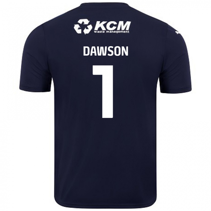 Criança Camisola Cameron Dawson #1 Azul Marinho Alternativa 2024/25 Camisa