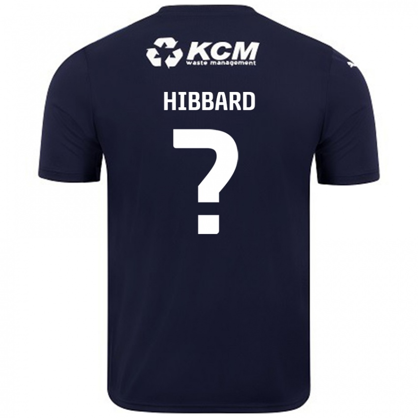 Criança Camisola Zac Hibbard #0 Azul Marinho Alternativa 2024/25 Camisa