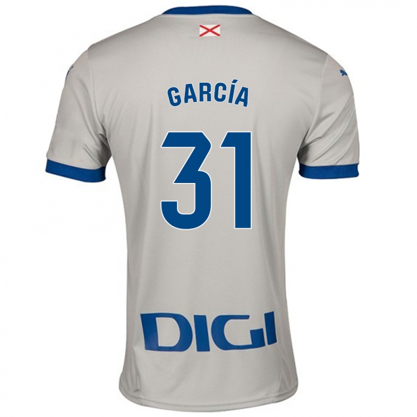 Criança Camisola Gaizka García #31 Cinza Leve Alternativa 2024/25 Camisa