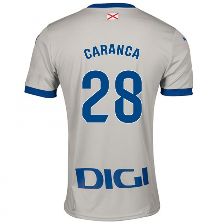 Criança Camisola Sara Caranca #28 Cinza Leve Alternativa 2024/25 Camisa