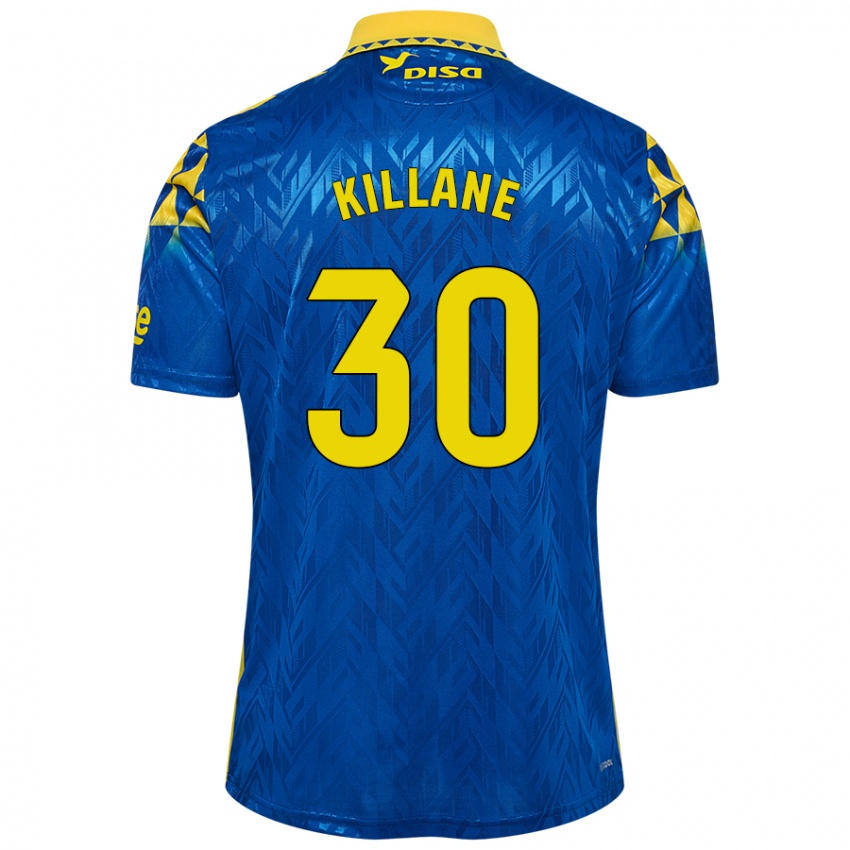 Criança Camisola Álvaro Killane #30 Amarelo Azul Alternativa 2024/25 Camisa