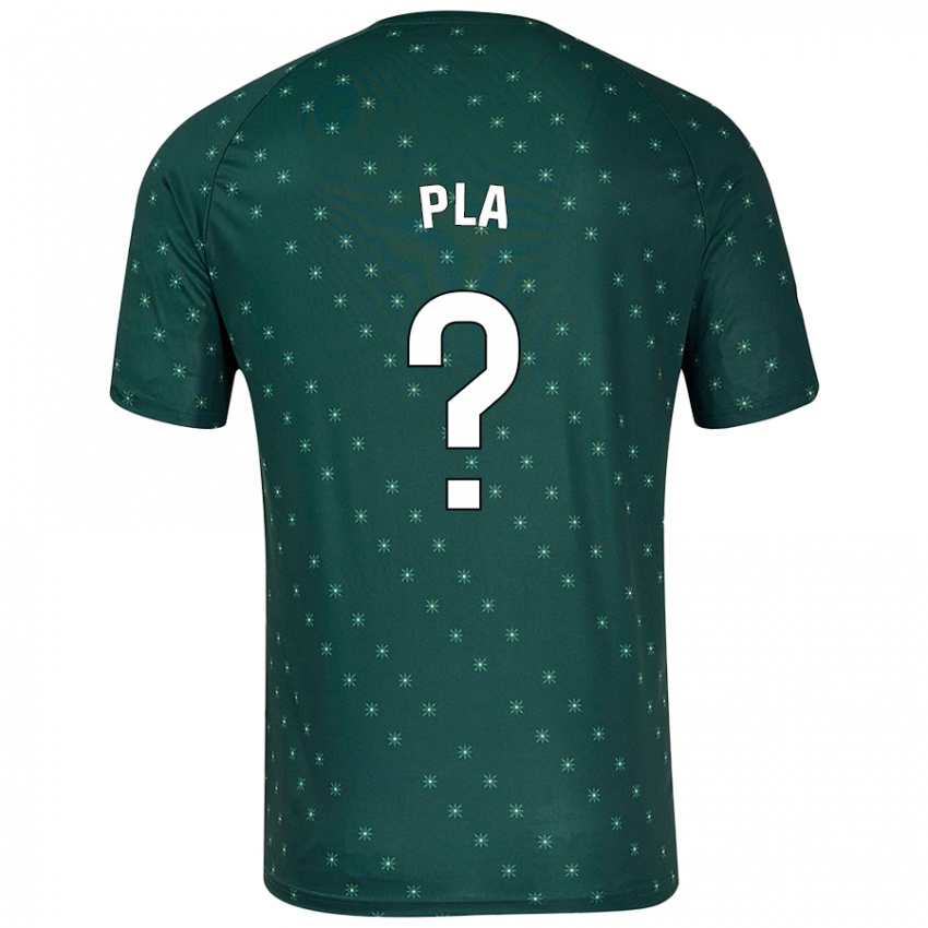 Criança Camisola Edu Pla #0 Verde Escuro Alternativa 2024/25 Camisa