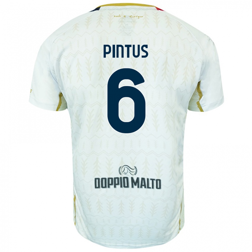 Criança Camisola Nicola Pintus #6 Branco Alternativa 2024/25 Camisa