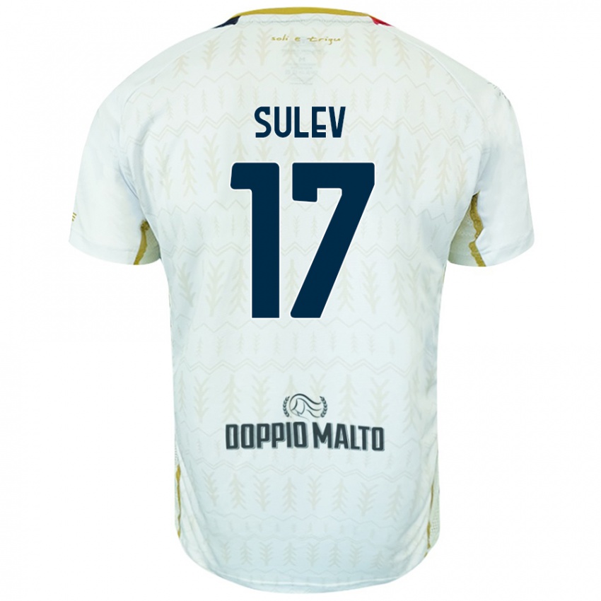 Criança Camisola Ivan Sulev #17 Branco Alternativa 2024/25 Camisa