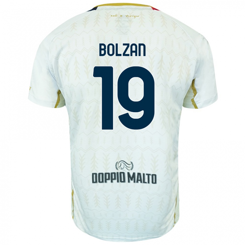 Criança Camisola Alessandro Bolzan #19 Branco Alternativa 2024/25 Camisa