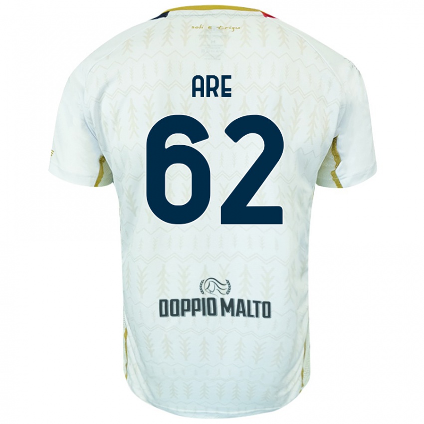 Criança Camisola Emmanuele Are #62 Branco Alternativa 2024/25 Camisa