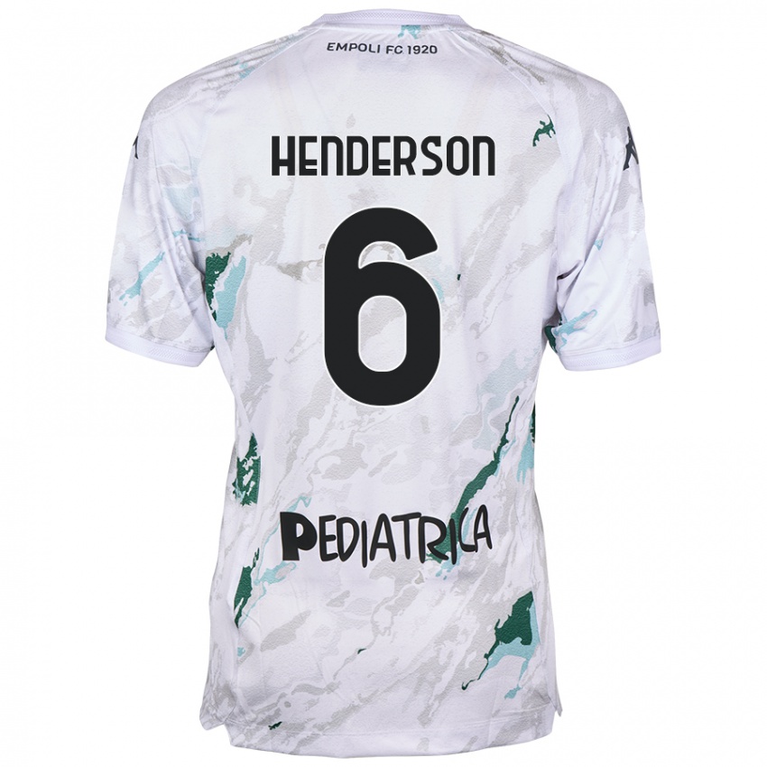 Criança Camisola Liam Henderson #6 Cinzento Alternativa 2024/25 Camisa