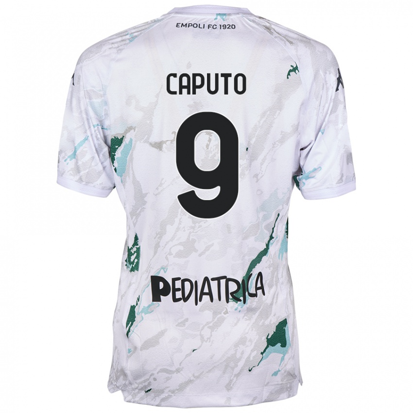 Criança Camisola Francesco Caputo #9 Cinzento Alternativa 2024/25 Camisa