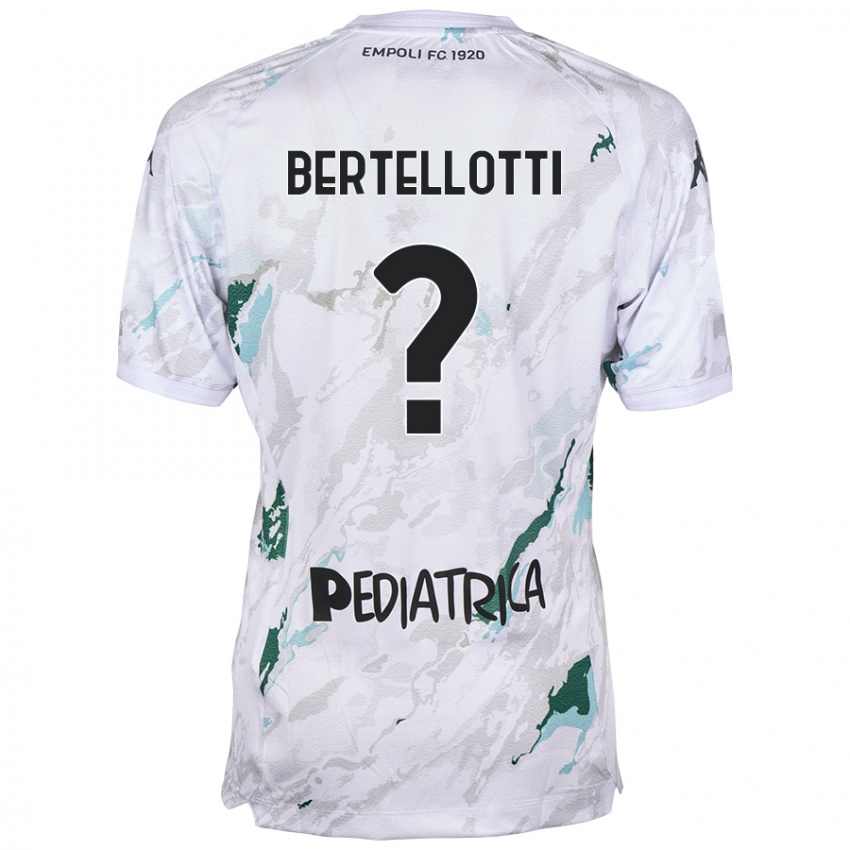 Criança Camisola Giacomo Bertellotti #0 Cinzento Alternativa 2024/25 Camisa