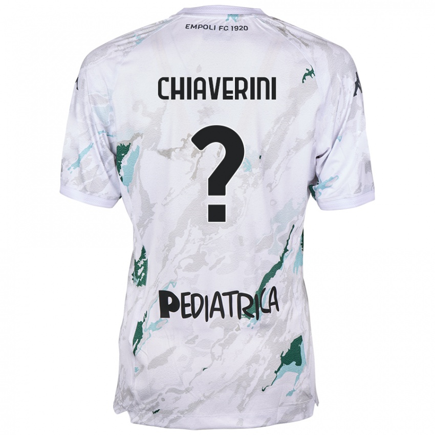 Criança Camisola Alessio Chiaverini #0 Cinzento Alternativa 2024/25 Camisa