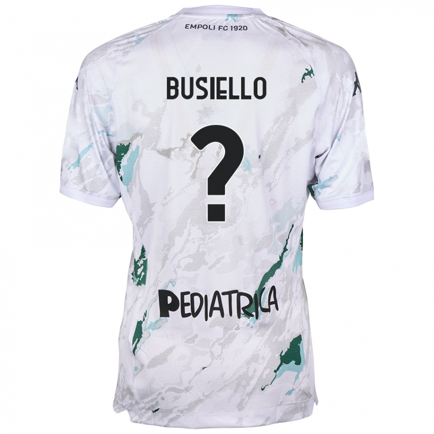 Criança Camisola Danilo Busiello #0 Cinzento Alternativa 2024/25 Camisa