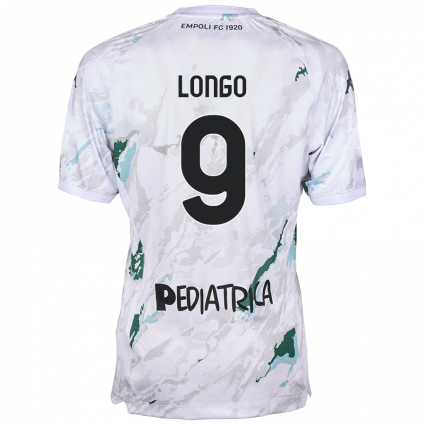 Criança Camisola Mattia Longo #9 Cinzento Alternativa 2024/25 Camisa