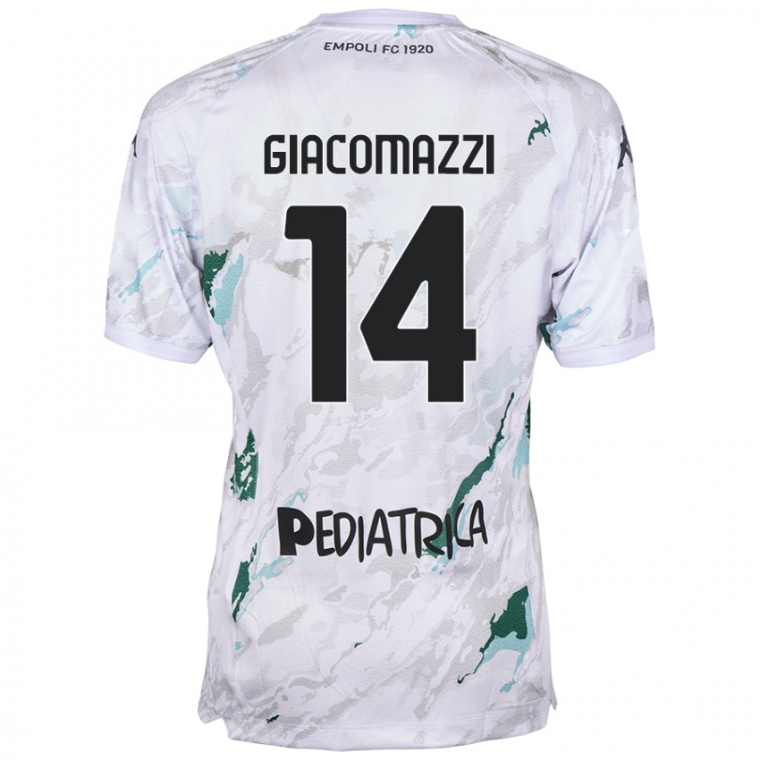 Criança Camisola Sebastián Giacomazzi #14 Cinzento Alternativa 2024/25 Camisa