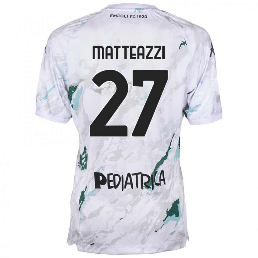 Criança Camisola Ernesto Matteazzi #27 Cinzento Alternativa 2024/25 Camisa