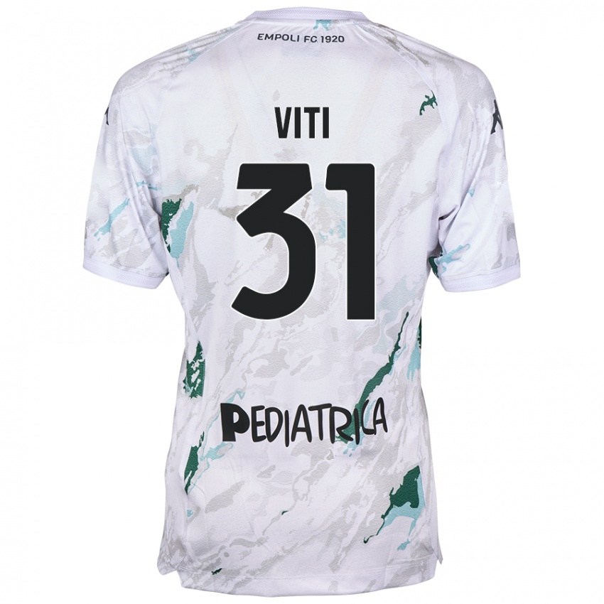 Criança Camisola Vittorio Viti #31 Cinzento Alternativa 2024/25 Camisa