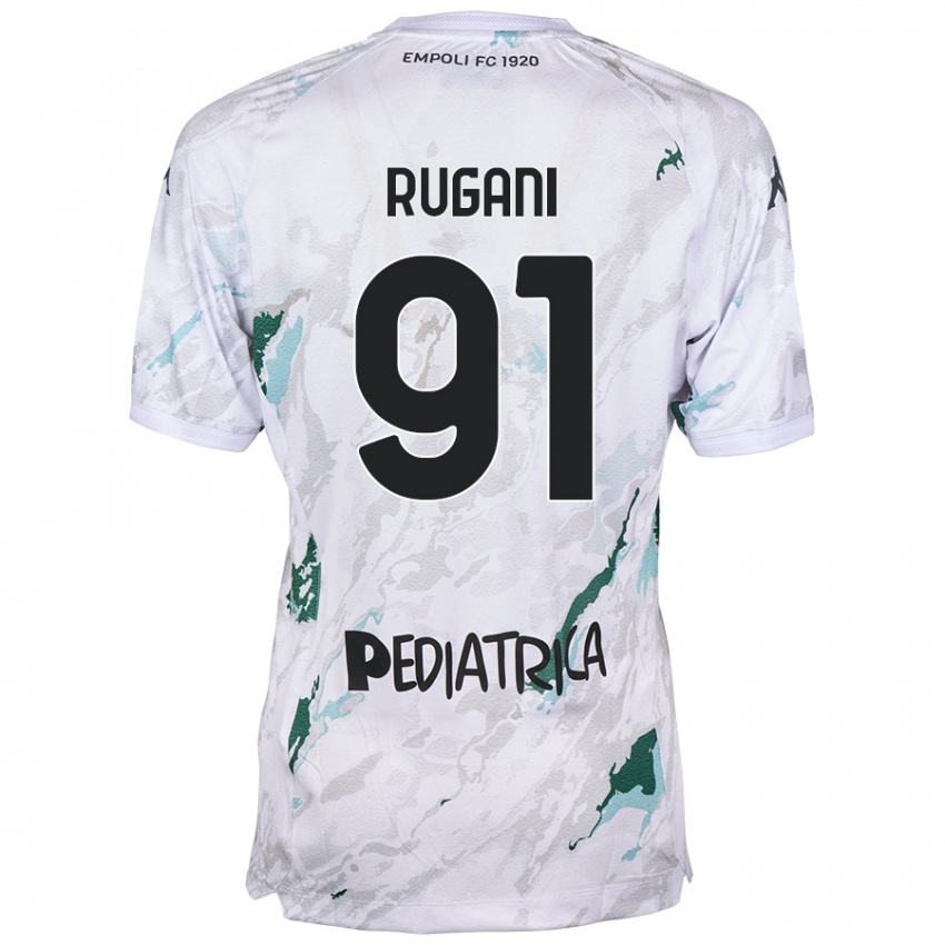 Criança Camisola Tommaso Rugani #91 Cinzento Alternativa 2024/25 Camisa