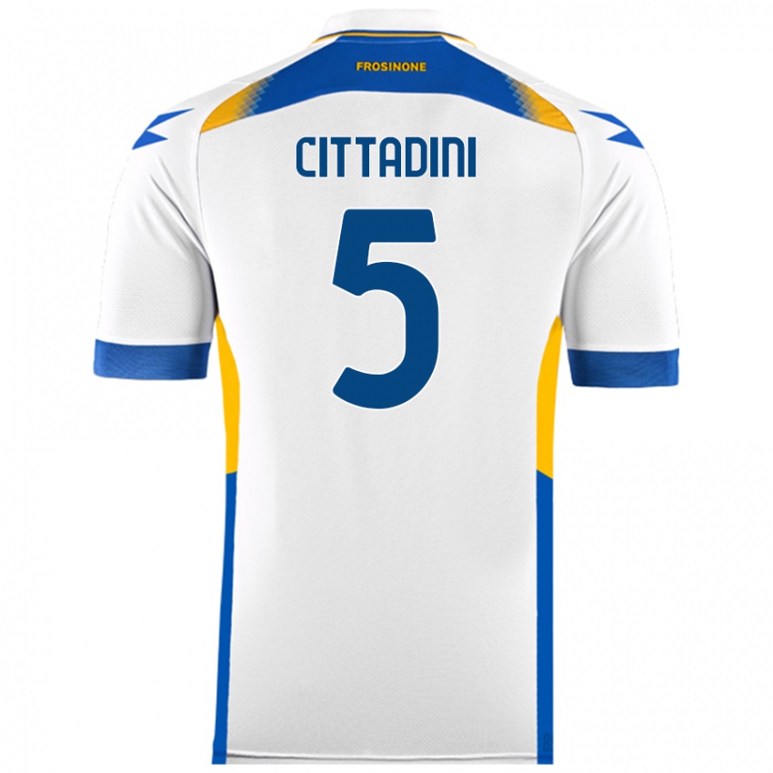 Criança Camisola Giorgio Cittadini #5 Branco Alternativa 2024/25 Camisa