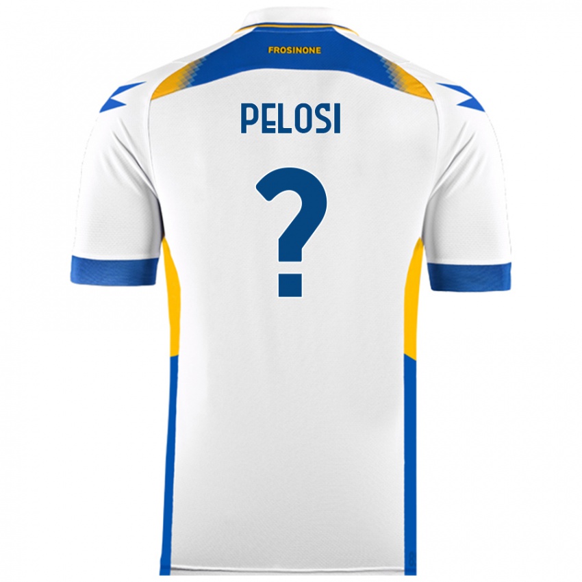 Criança Camisola Dario Pelosi #0 Branco Alternativa 2024/25 Camisa