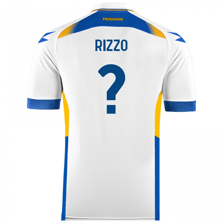 Criança Camisola Cristiano Rizzo #0 Branco Alternativa 2024/25 Camisa