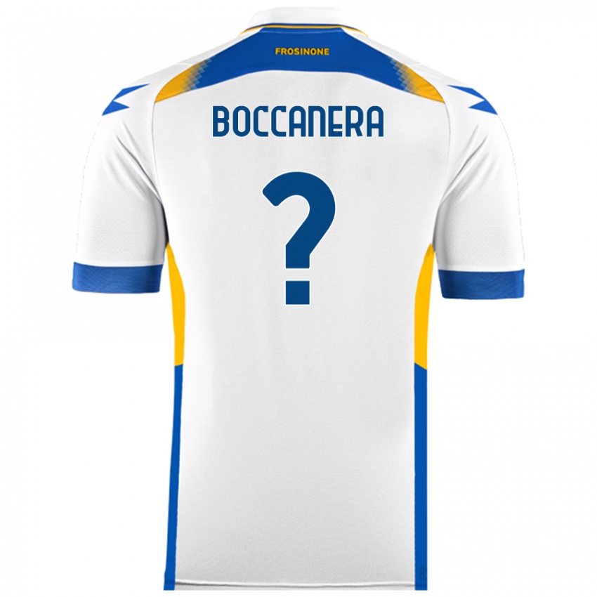 Criança Camisola Alessio Boccanera #0 Branco Alternativa 2024/25 Camisa