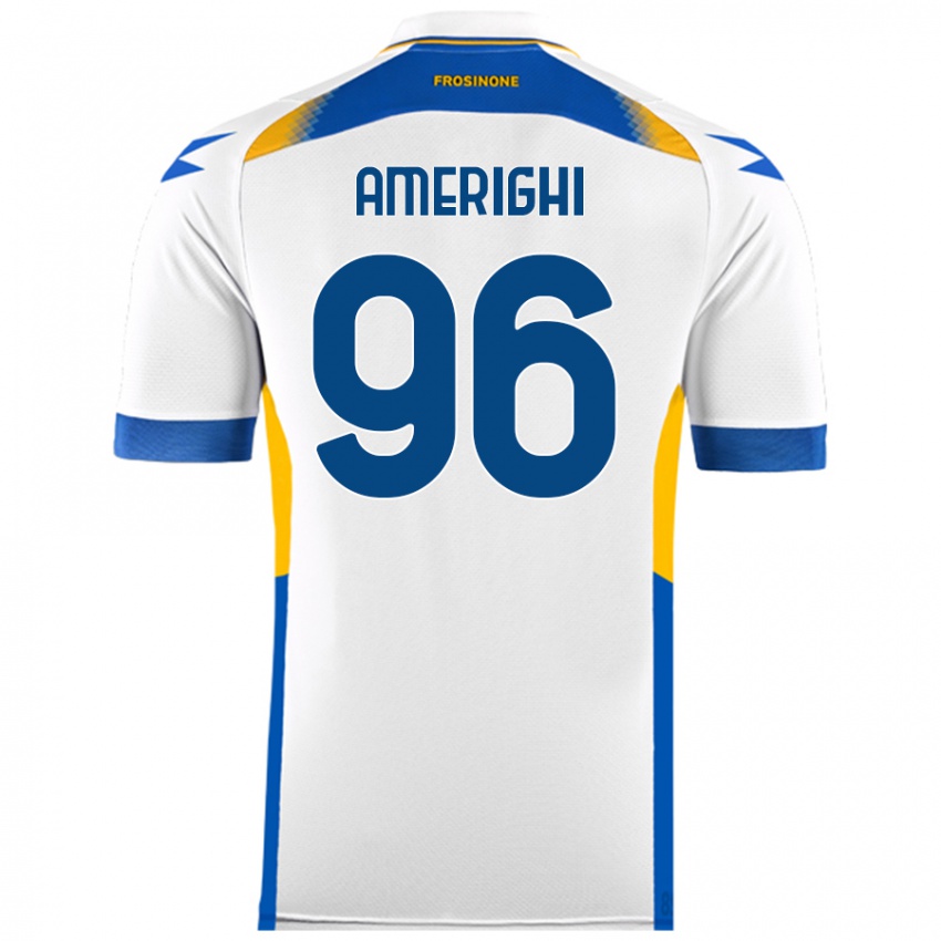 Criança Camisola Igor Amerighi #96 Branco Alternativa 2024/25 Camisa