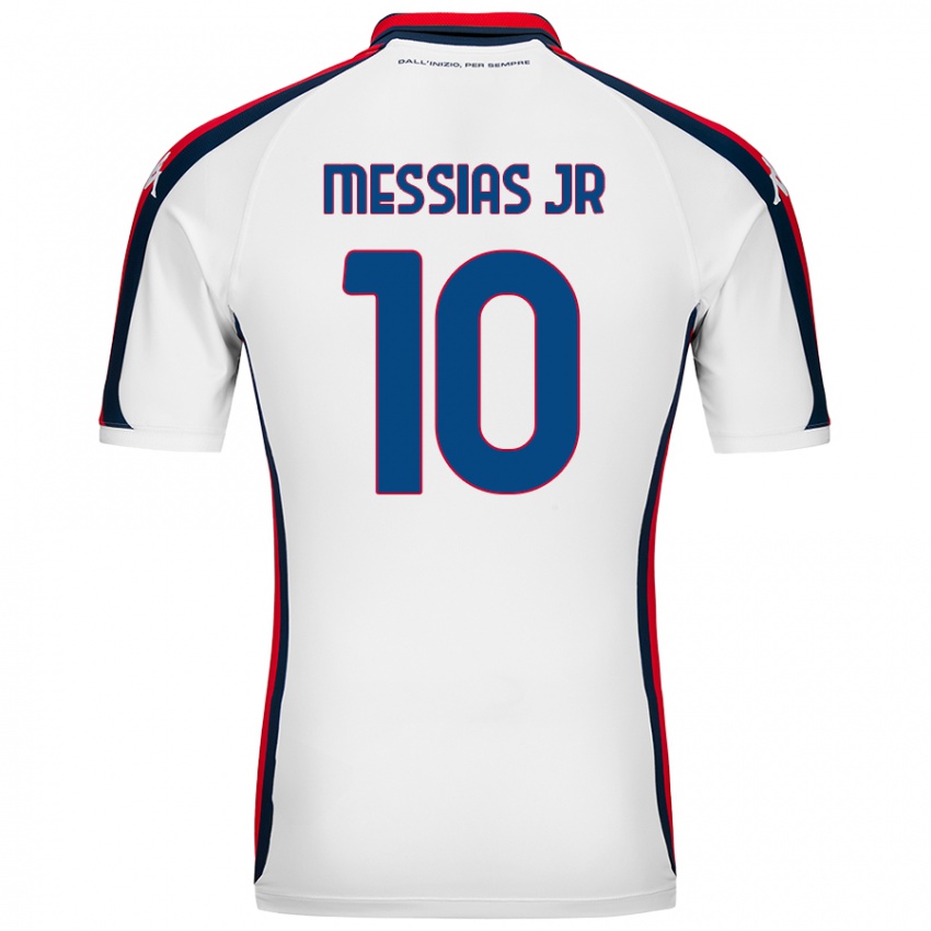 Criança Camisola Junior Messias #10 Branco Alternativa 2024/25 Camisa