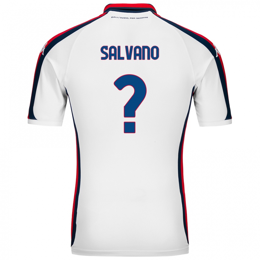 Criança Camisola Daniele Salvano #0 Branco Alternativa 2024/25 Camisa