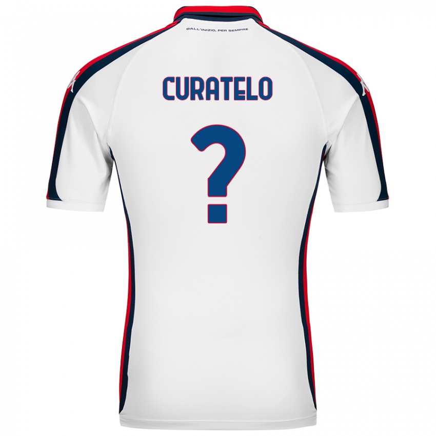 Criança Camisola Andrea Curatelo #0 Branco Alternativa 2024/25 Camisa