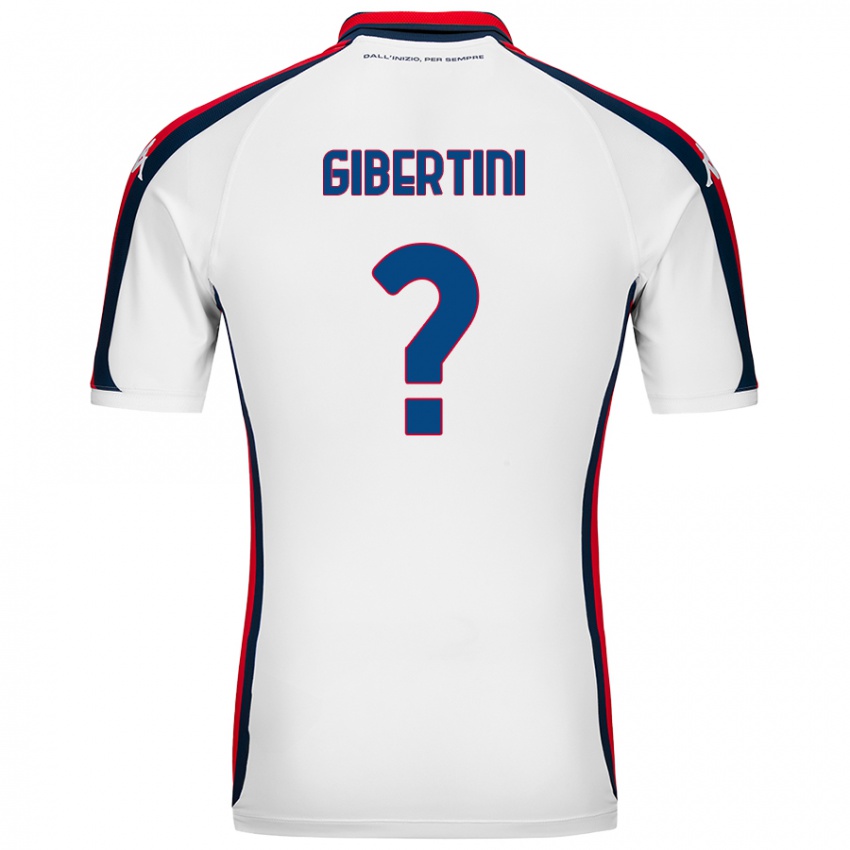 Criança Camisola Matteo Gibertini #0 Branco Alternativa 2024/25 Camisa