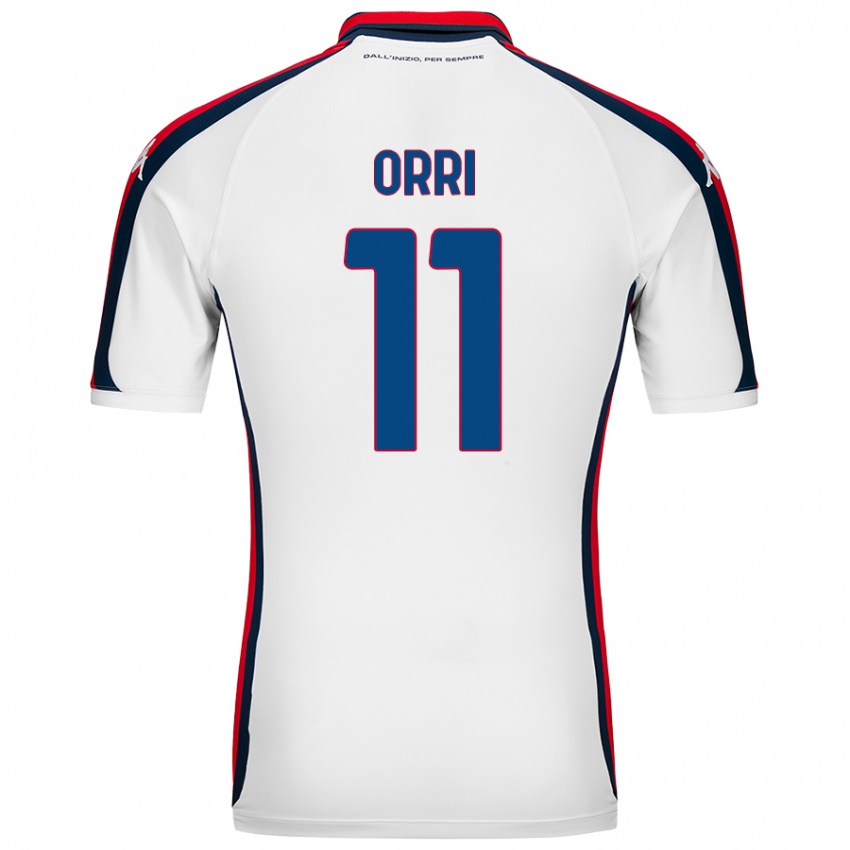 Criança Camisola Ágúst Orri Thorsteinsson #11 Branco Alternativa 2024/25 Camisa