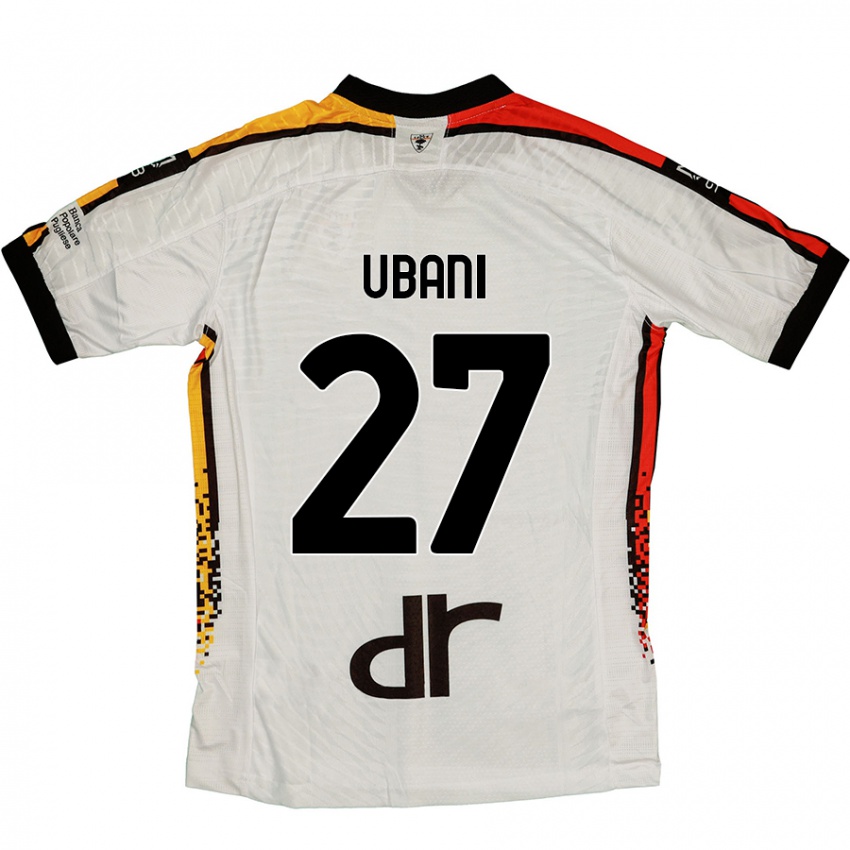 Criança Camisola Marlon Ubani #27 Preto Branco Alternativa 2024/25 Camisa