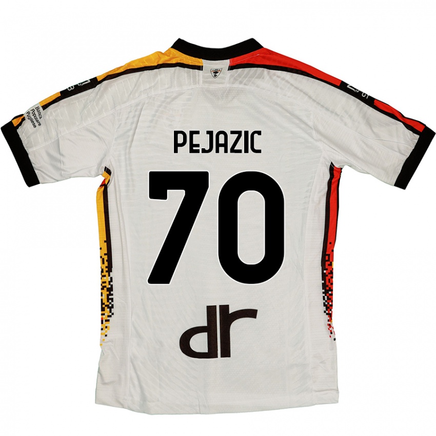 Criança Camisola Mario Pejazic #70 Preto Branco Alternativa 2024/25 Camisa