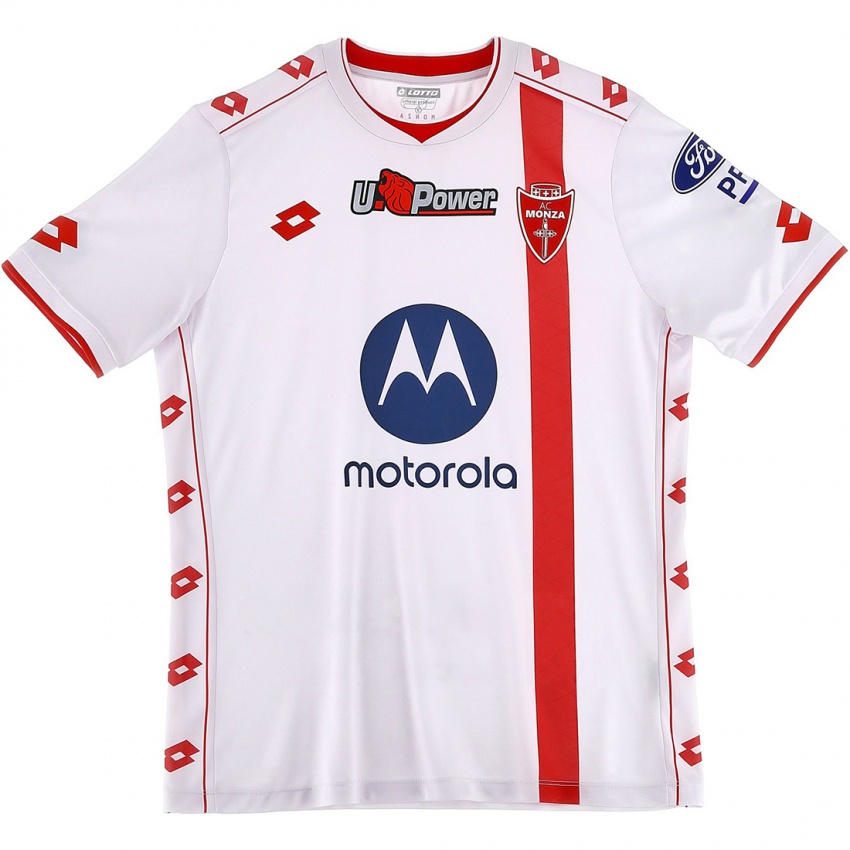 Criança Camisola Alessandro Balestrieri #0 Branco Vermelho Alternativa 2024/25 Camisa