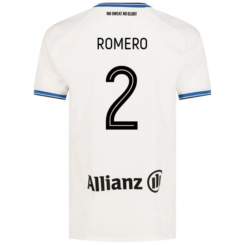 Criança Camisola Zaid Romero #2 Branco Alternativa 2024/25 Camisa